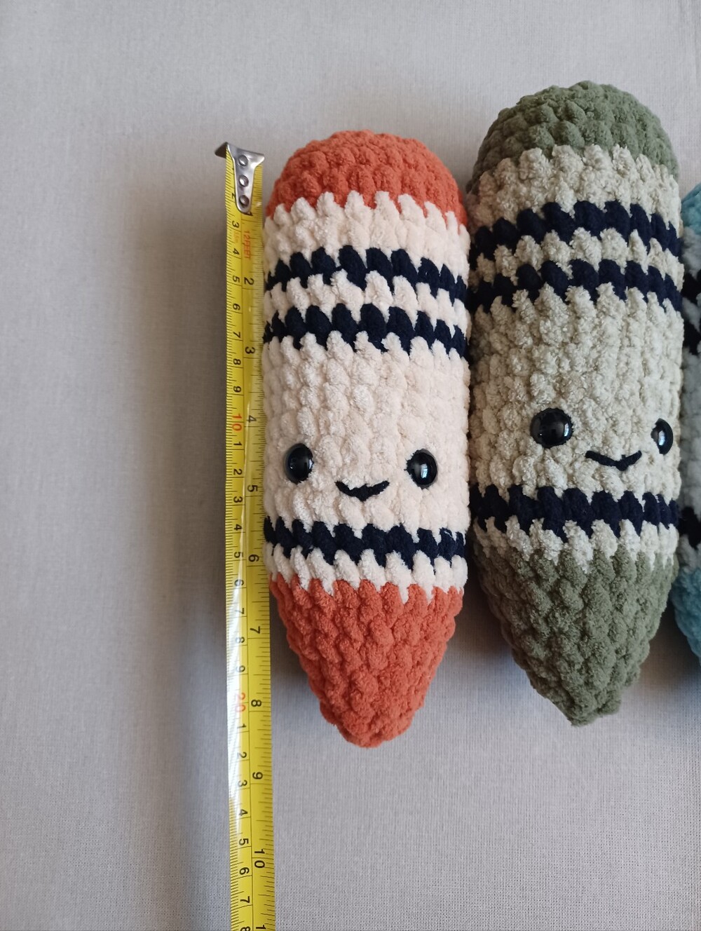 Handmade Crochet Crayon Buddy - Picture 6 of 6